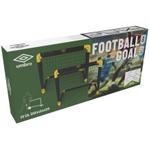Set aus 2 Fußballtoren mit Netz 55x44x44cm Umbro