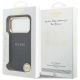 8. Guess Peony Hot Stamp MagSafe Hülle für iPhone 17 Pro Max - Blau