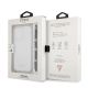 8. Guess GUHCP13LKPSBK iPhone 13 Pro / 13 6.1" Transparentes Hartschalenetui Black Pearl