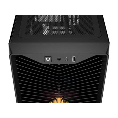 5. Corsair 3200D RS ARGB Mid-Tower Schwarzes Gehäuse