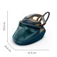 3. Tefal Pro Express Vision Max GV9920E0 Durilium AirGlide AutoClean Bügelsohle mit Dampfstation Blau, Kupfer