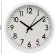 7. PP Wanduhr 20 cm Weiß