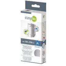 Tür-Moskitonetz 2x60x210 Weiß