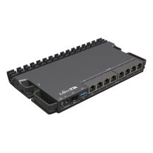 Mikrotik RB5009UPr+S+IN Router: Insgesamt 9 Ethernet-Ports; Architektur: ARM 64-Bit; CPU-Kerne: 4