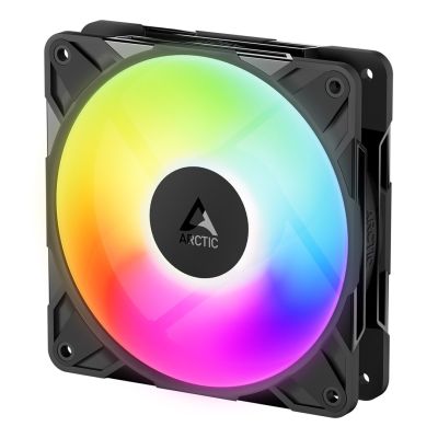 3. ARCTIC Freezer P12 Pro Reverse A-RGB - 3er-Pack Computergehäuselüfter 12 cm Schwarz 3 Stück.