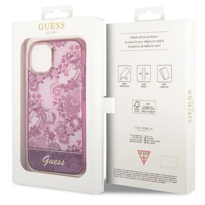 8. Guess GUHCP14MHGPLHF iPhone 14 Plus 6,7" fuchsia/fuschia Hardcase Porcelain Collection