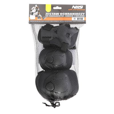72. Nils Extreme Protektoren Set SCHWARZ Größe M H110