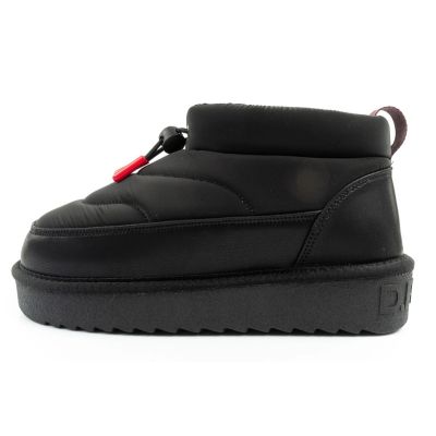11. D.Franklin Damen Schneestiefel Winter Modische Isolierte Stiefeletten Schwarz