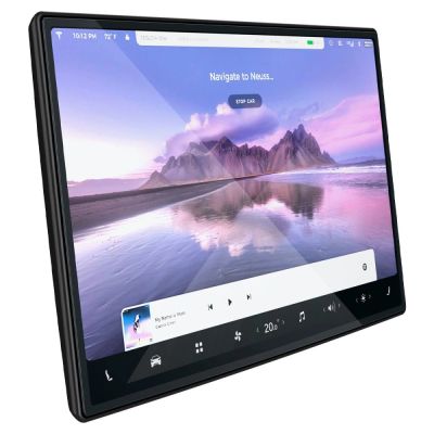 6. Spigen Glas.tR EZ Fit gehärtetes Glas für Tesla Model X 2022 / Model S 2021 – Schwarz