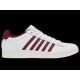 K-Swiss Sneakers COURT TIEBREAK II WEISS/TIBETISCHROT/SCHNEEWEISS-M (04413-152-M)