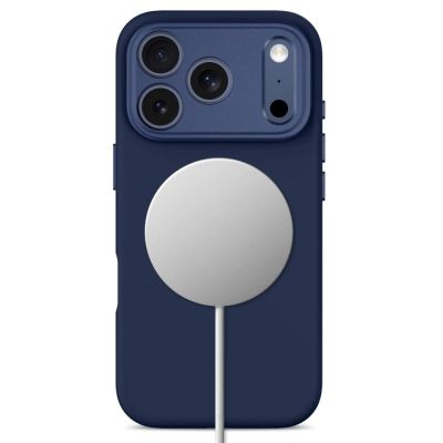 4. Tech-Protect Uniq MagSafe CC Hülle für iPhone 18 Pro / 17 Pro – Marineblau