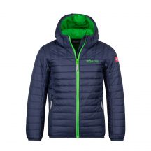 Trollkids Kinder Eikefjord Jacke marine/hellgrün (463-100)