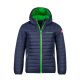 Trollkids Kinder Eikefjord Jacke marine/hellgrün (463-100)