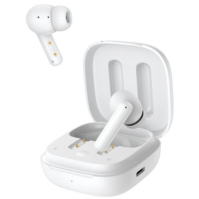 3. QCY T13 In-Ear-Kopfhörer mit ANC, IPX5, Bluetooth 5.3 – Weiß