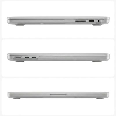 11. Tech-Protect Softshell-Schutzhülle für MacBook Air 15 2023 / 2024 / 2025 / 2026 – Mattschwarz