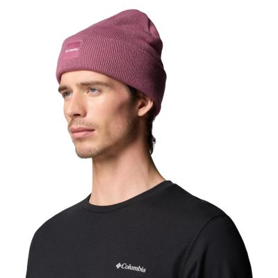 3. Columbia City Trek Heavyweight Beanie 1911251551 Pink One Size