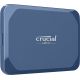 Crucial X10 2 TB USB Typ-C USB 3.2 Gen 2x2 Blau