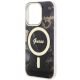 6. Guess, GUHMP14XHTMRSK iPhone 14 Pro Max 6,7" schwarz/schwarzes Hardcase Golden Marble MagSafe