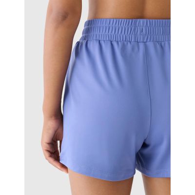 7. Schnelltrocknende Trainingsshorts für Damen 4F 4FWAW24TFSHF705-31S