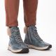 7. Gefütterte Damen-Ankle-Boots, blau, Rieker 44530-14