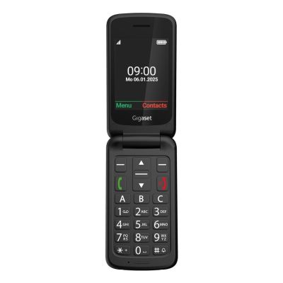 2. Gigaset GL595 7,11 cm (2,8") 114 g Schwarz Handy für Senioren