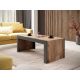 2. MILA Couchtisch 120x60x50 Wotan Eiche + Anthrazit