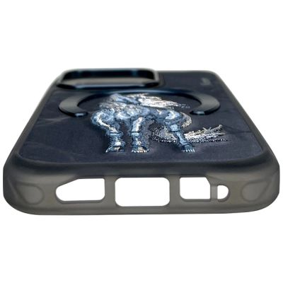 4. Nimmy Magnetic Fantasy Animal MagSafe Case für iPhone 16 Pro Max - Blau