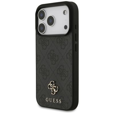 2. Guess 4G Small Classic Logo MagSafe Hülle für iPhone 18 Pro / 17 Pro - Schwarz