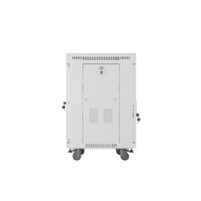 5. Lanberg FF01-6615-12SL Freistehendes Rack 15U Grau