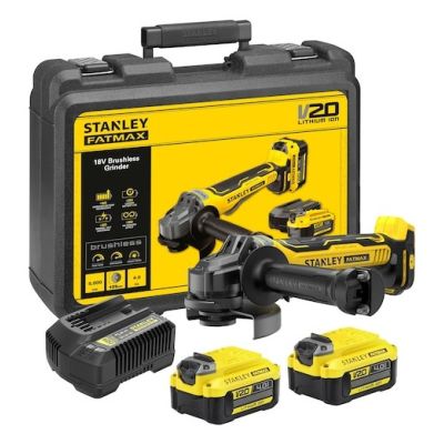 6. Akku-Winkelschleifer 125 mm 2x4,0 Ah SFMCG700M2K STANLEY