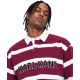 6. Karl Kani Sweatshirt, College-Streifen, kastenförmiges Rugby-Shirt PD00016483