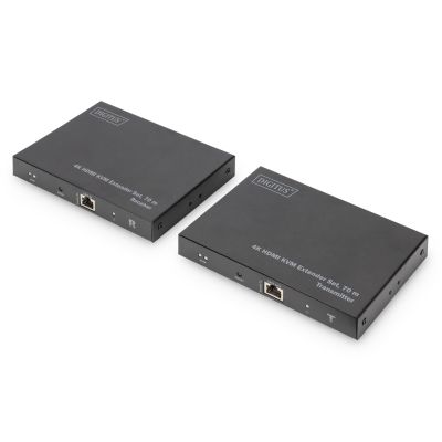 KVM HDMI+USB-Extender 70 m Cat. 6 UTP/IP 4K 60Hz Audio (Set)
