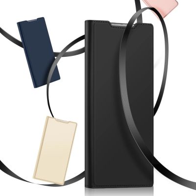 18. Dux Ducis Skin Pro booktype case schutzhülle aufklappbare hülle für Samsung Galaxy S22 Ultra golden