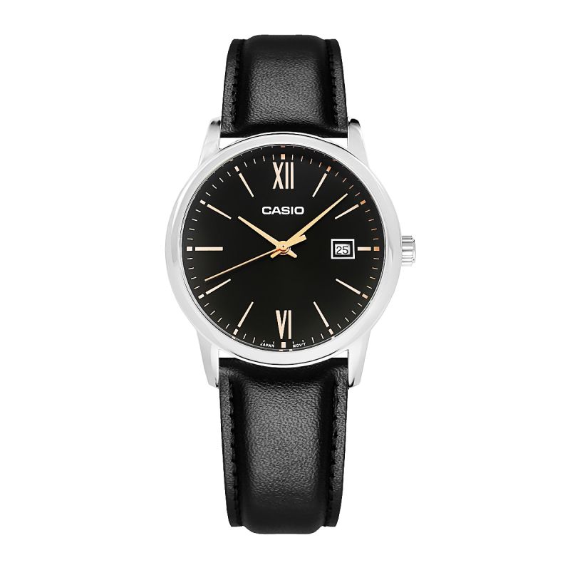 6. Herrenarmbanduhr CASIO MTP-V002L-1B3UDF + BOX