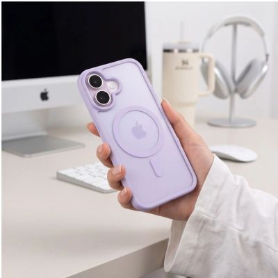 8. Tech-Protect BasicMag MagSafe iPhone 17 Hülle – Mattes Lila