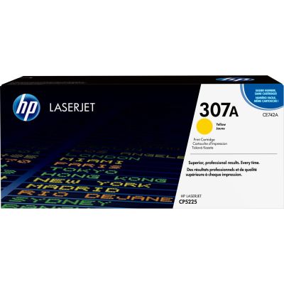 2. Originale gelbe HP 307A LaserJet-Tonerkartusche