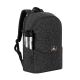 20. RIVACASE Anvik 15,6"-Laptop-Rucksack, 15 l, schwarz, aus wasserdichtem Material, Fächer für ein 10,5"-Tablet, Smartphone, Dokumente, Zubehör, Trinkflasche