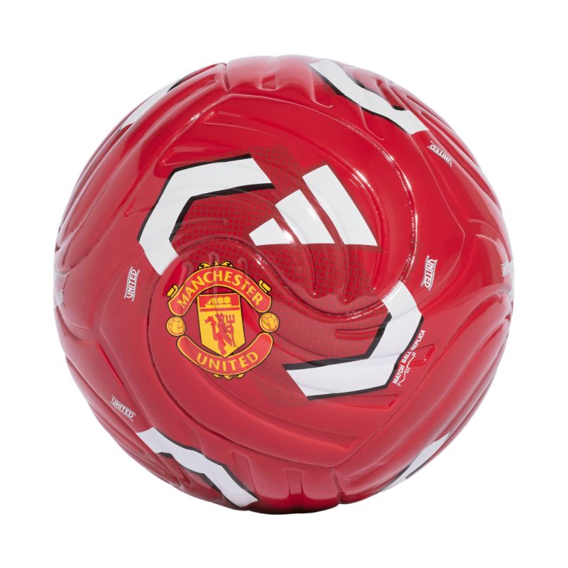 adidas Manchester United Heim-Mini-Fußball Rot KE5120