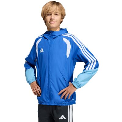 4. adidas Tiro 26 Competition Allwetter-Kinderjacke Blau KB0157