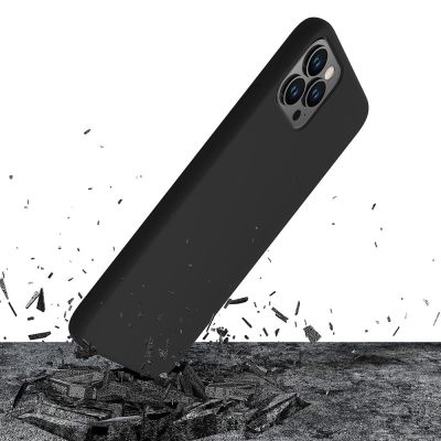 9. 3mk Silikonhülle für iPhone 11 Pro Max – Schwarz