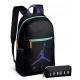 Air Jordan Schulrucksack Federmäppchen Schwarz - DZ0703-013