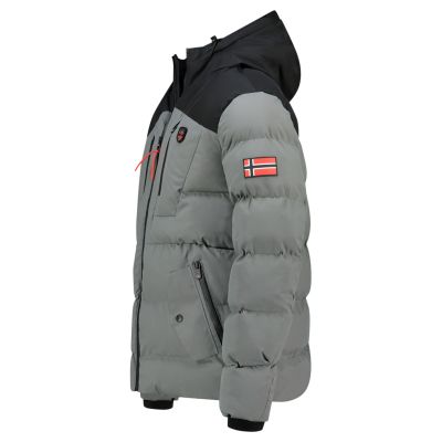 4. Herrenparka Geographical Norway CACHOT GREY DB MEN 068 (WA1698H/GN-GREY)