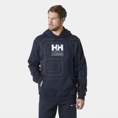 4. Helly Hansen Baumwollfleece-Hoodie M 54158 597