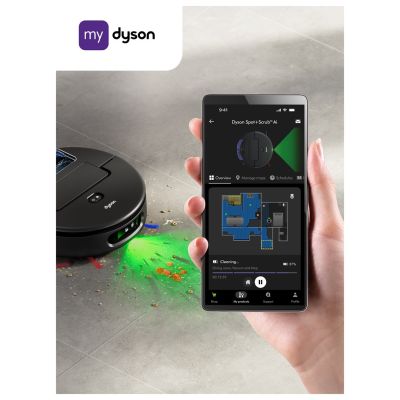 9. Dyson Spot+Scrub AI 0,25 l Schwarz
