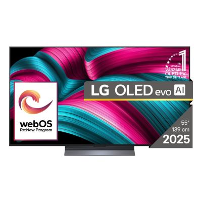 9. LG OLED55C51LA OLED EVO 55'' 4K Ultra HD 120 Hz Fernseher WebOS Dolby Digital Schwarz