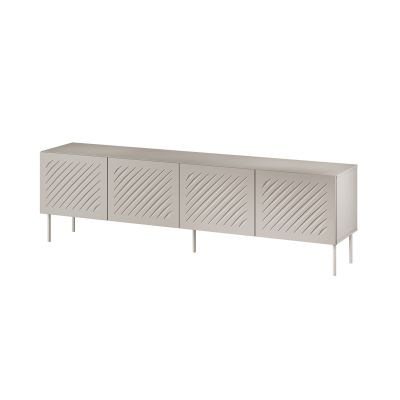 SIENA TV-Schrank 200x40x60 Kaschmir matt