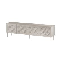 SIENA TV-Schrank 200x40x60 Kaschmir matt