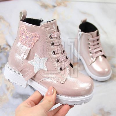 9. Glänzende isolierte Stiefeletten Potocki W WOL121B
