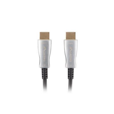 8. LANBERG HDMI-KABEL M/M V2.0 80M OPTISCH AOC CA-HDMI-20FB-0800-BK