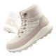 Lee Cooper Damen Winter-Wandersportschuhe, isoliert, creme, Öko-Leder